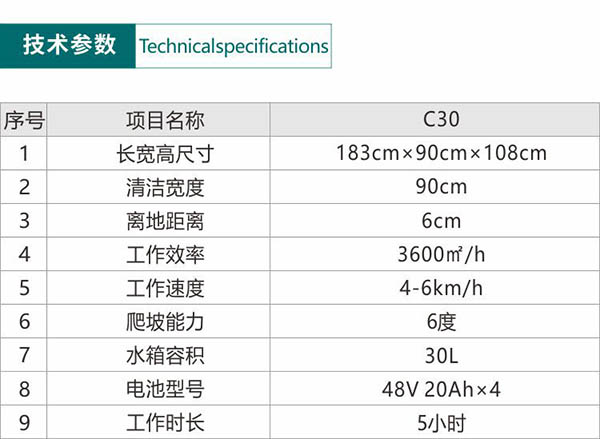 电动伽师尘推车C30